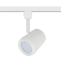 Ocularc 7030 White Integrated LED 5CCT Fixed Track Hardwired Track Lighting Cylinder L Track Head -Lamp Parts l track head white wac lighting track lighting heads l 7030 cs wt 1f 1000