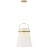 Tori 1-Light Lacquered Brass Pendant Light -Lamp Parts lacquered brass lark pendant lights 83054lcb 64 1000