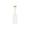 Lane 1-Light Lacquered Brass Tubed Pendant Light 1 Lane 1-Light Lacquered Brass Tubed Pendant Light -Lamp Parts lacquered brass lark pendant lights 83377lcb co 64 1000