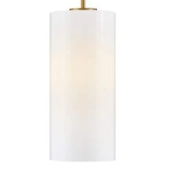 Lane 1-Light Lacquered Brass Tubed Pendant Light -Lamp Parts lacquered brass lark pendant lights 83377lcb co fa 1000