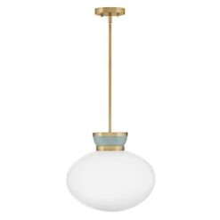 Lucy 1-Light Lacquered Brass Pendant Light -Lamp Parts lacquered brass lark pendant lights 83604lcb sf fa 1000
