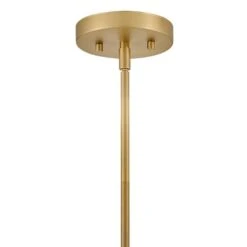 Lucy 1-Light Lacquered Brass Globe Pendant Light With Shade -Lamp Parts lacquered brass lark pendant lights 83607lcb sf 44 1000