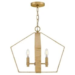 Sammi 2-Light Lacquered Brass Pendant Light -Lamp Parts lacquered brass lark pendant lights 83647lcb 44 1000