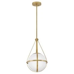 Colby 1-Light Lacquered Brass Pendant Light -Lamp Parts lacquered brass lark pendant lights 83677lcb 44 1000