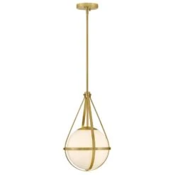 Colby 1-Light Lacquered Brass Pendant Light -Lamp Parts lacquered brass lark pendant lights 83677lcb 4f 1000