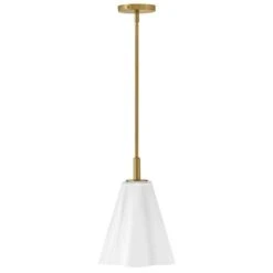 Honey 1-Light Lacquered Brass Pendant Light -Lamp Parts lacquered brass lark pendant lights 83717lcb fa 1000