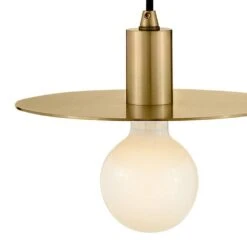 Lulu 1-Light Lacquered Brass Globe Pendant Light 19 Lulu 1-Light Lacquered Brass Globe Pendant Light -Lamp Parts lacquered brass lark pendant lights 83887lcb 76 1000