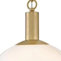 Rivi 1-Light Lacquered Brass Pendant Light -Lamp Parts lacquered brass lark pendant lights 84287lcb 1f 1000