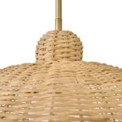 Pismo 1-Light Lacquered Brass Pendant Light -Lamp Parts lacquered brass lark pendant lights 84337lcb 1f 1000