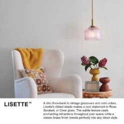 Lisette 1-Light Lacquered Brass Pendant Light -Lamp Parts lacquered brass with clear shade lark pendant lights 83727lcb d4 1000