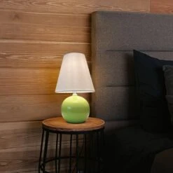 11 In. Green Gradient Ceramic Table Lamps (Set Of 2) -Lamp Parts lamp sets 768002 4f 1000