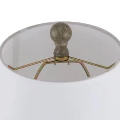 59 In. Retro Table Lamps And Floor Lamp Set Of 3 With Handmade Painted Wood Finish -Lamp Parts lamp sets wbls t004 pw 66 1000