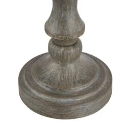 59 In. Retro Table Lamps And Floor Lamp Set Of 3 With Handmade Painted Wood Finish -Lamp Parts lamp sets wbls t004 pw fa 1000