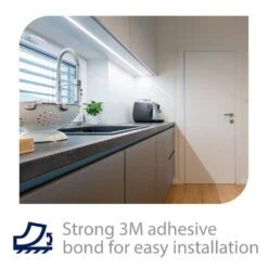 Gemini 100 Ft. Reel 24-Volt DC LED Continuous Phosphorus LED Tape Light 4000K 3-Watt Per Ft. -Lamp Parts led strip lights t24 ge3 100 40wt fa 1000