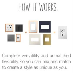 Legrand Adorne Full Size Night Light -Lamp Parts legrand night lights aanlm24 76 1000