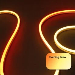 16 Ft. Smart Multi-Color RGBW Wi-Fi Plug-In Neon Flex Integrated LED Strip Light Works With Alexa/Google/HomeKit/Siri -Lamp Parts lifx led strip lights lfxneon16 76 1000