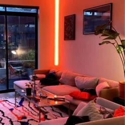 12 In. Multi-Color Smart Wi-Fi LED 4X Beam Light Kit And Corner, Works With Alexa/Hey Google/HomeKit/Siri -Lamp Parts lifx smart light panels lfx beamkit 40 1000