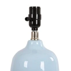 18.9 In. Blue End Table Lamps For Living Room And Bedroom (Set Of 2） -Lamp Parts light blue pia ricco table lamps 2002lb 2pk 1f 1000