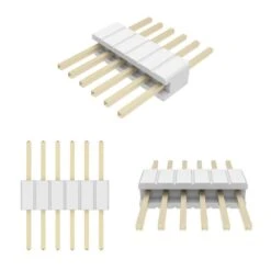 6-Pin To 6-Pin Connector For Philips Hue Lightstrip Plus (15-Pack, White - Micro 6-Pin V4) -Lamp Parts litcessory under cabinet lighting accessories hue aus 6pto6p w15 1f 1000