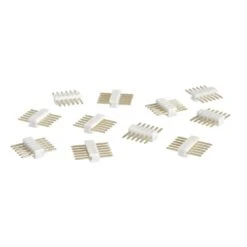 6-Pin To 6-Pin Connector For Philips Hue Lightstrip Plus (15-Pack, White - Micro 6-Pin V4) -Lamp Parts litcessory under cabinet lighting accessories hue aus 6pto6p w15 4f 1000