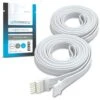 Extension Cable For Philips Hue Lightstrip Plus (3.3 Ft. 2-Pack, White - Micro 6-Pin V4) -Lamp Parts litcessory under cabinet lighting accessories hue aus extension 1m w02 64 1000