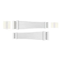 Controller To 6-Pin Adapter For Philips Hue Lightstrip Plus (Detachable Version, White - Standard 6-Pin V3) -Lamp Parts litcessory under cabinet lighting accessories lit aus controllerto6pd w02 76 1000