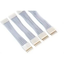 Flexible Corner Connector/Extension Cable For Nanoleaf Essentials Lightstrip (2 In. 4 Pack, White)