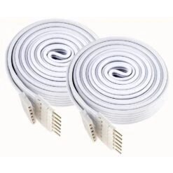 Extension Cable For Nanoleaf Essentials Lightstrips (3.3 Ft. 2 Pack, White)