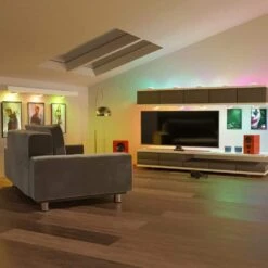 6 Pack White Color Changing Lamp Stick-On LED Puck Lights W/ Remote, Dimmable Under Cabinet Lighting W/ Timer & Memory -Lamp Parts lukyamzn under cabinet lighting accessories sa1127b468 1f 1000