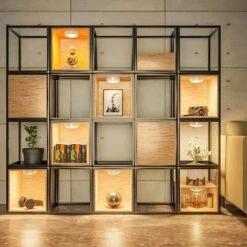 6 Pack White Color Changing Lamp Stick-On LED Puck Lights W/ Remote, Dimmable Under Cabinet Lighting W/ Timer & Memory -Lamp Parts lukyamzn under cabinet lighting accessories sa1127b468 4f 1000