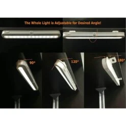 White LED Closet Light With Motion Sensor And Light Sensor Lamp, Adjustable Light Beam, 14-Inch Panel -Lamp Parts lukyamzn under cabinet lighting accessories sa1127b476 44 1000