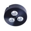 Pro-Grade Black LED Satin Bright White Dimmable Puck Light/Recessed Downlight -Lamp Parts matte black armacost lighting puck lights 223313 64 1000