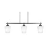 Monroe 3-Light, Matte Black Billiard Light, Any Room With 6 In. White Matrix Glass Shades No Bulbs Included -Lamp Parts matte black pool table lights 2r636mb4031 64 1000