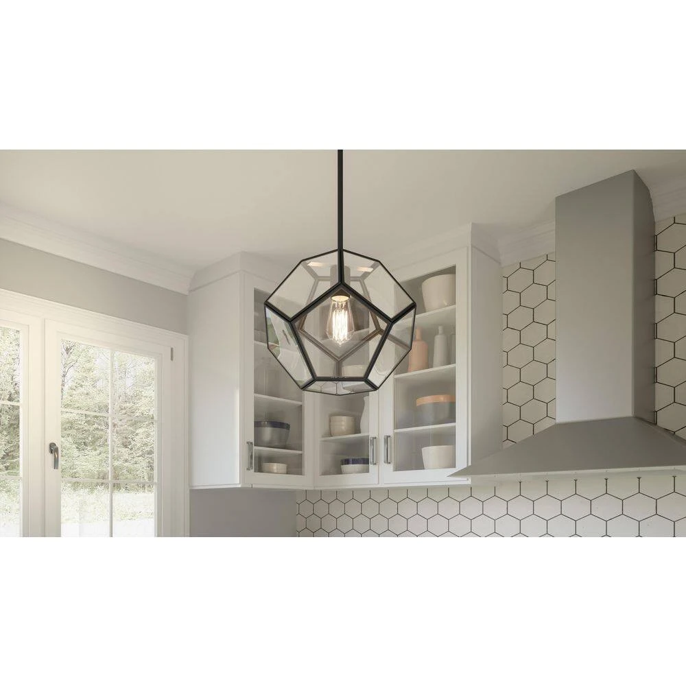 Kinslee 1-Light Matte Black Mini Pendant 7 Kinslee 1-Light Matte Black Mini Pendant - Image 5