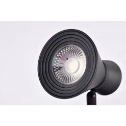 Matte Black Integrated LED Fixed Track Mini Step Head -Lamp Parts matte black satco track lighting heads th631 76 1000