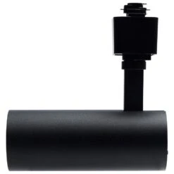 Matte Black 10-Watt Integrated LED 48° Fixed Track Cylinder Head -Lamp Parts matte black satco track lighting heads th704 4f 1000