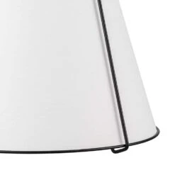 Haven 4-Light 15 In.W Matte Black Modern Farmhouse Drum Pendant Light With Fabric For Kitchen 25 Haven 4-Light 15 In.W Matte Black Modern Farmhouse Drum Pendant Light With Fabric For Kitchen -Lamp Parts matte black white fabric huoku pendant lights pd1074481 44 1000