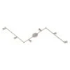 EGLO Buzz 2 6.2 Ft. 6-Light Matte Nickel Track Lighting Kit -Lamp Parts matte nickel eglo track lighting kits 200396a 64 1000