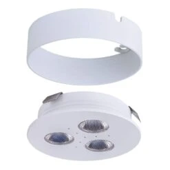 Pro-Grade Bright LED White Matte White Dimmable Puck Light/Recessed Downlight 12 Pro-Grade Bright LED White Matte White Dimmable Puck Light/Recessed Downlight -Lamp Parts matte white armacost lighting puck lights 223312 77 1000
