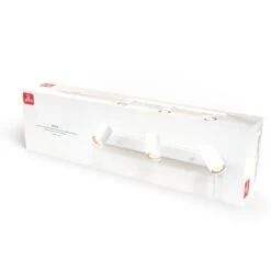 Globe Electric Dale 1.85 Ft. 3-Light Matte White Plug-In Linear Track Lighting Kit -Lamp Parts matte white globe electric track lighting kits 60024 76 1000