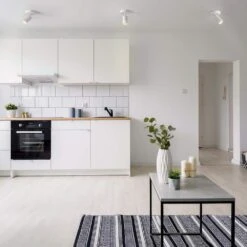 Globe Electric Pratt 4.8 In. 1-Light Matte White Fixed Track Lighting Spotlight -Lamp Parts matte white globe electric track lighting kits 91000115 c3 1000