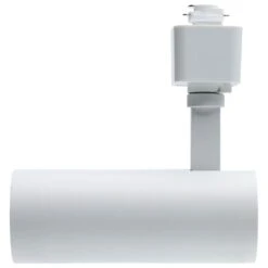 Matte White 10-Watt Integrated LED 36° Fixed Track Cylinder Head -Lamp Parts matte white satco track lighting heads th701 4f 1000