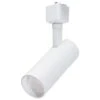 Matte White 10-Watt Integrated LED 36° Fixed Track Cylinder Head