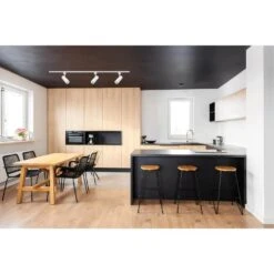 Matte White 15-Watt Adjustable Beam Integrated LED Fixed Track Cylinder Head -Lamp Parts matte white satco track lighting heads th731 31 1000