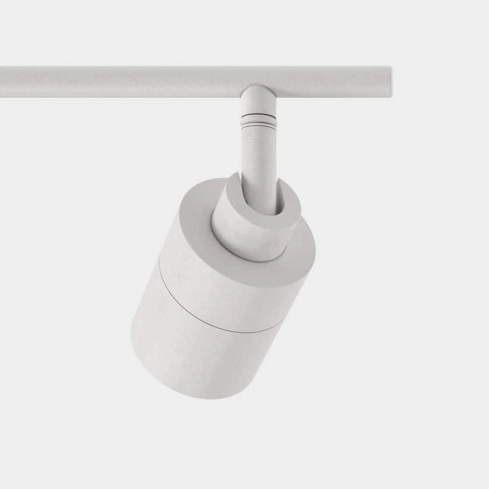 Shura 3-Light White Integrated LED Track Light With Rotatable Heads, 2 Ft. Fixed Track Lighting Kit, 3000k, 1470 Lumens 7 Shura 3-Light White Integrated LED Track Light With Rotatable Heads, 2 Ft. Fixed Track Lighting Kit, 3000k, 1470 Lumens - Image 5