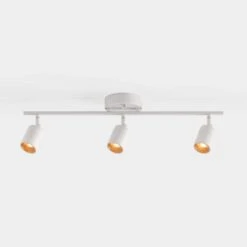 Shura 3-Light White Integrated LED Track Light With Rotatable Heads, 2 Ft. Fixed Track Lighting Kit, 3000k, 1470 Lumens 17 Shura 3-Light White Integrated LED Track Light With Rotatable Heads, 2 Ft. Fixed Track Lighting Kit, 3000k, 1470 Lumens -Lamp Parts matte white vidalite track lighting kits ce1007792 fa 1000