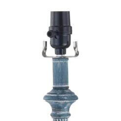 27.5 In. Green Vintage Dimmable Resin Bedroom Living Room Bedside Desk Nightstand Table Lamps (Set Of 2) -Lamp Parts maxax lamp sets t09 gn 44 1000