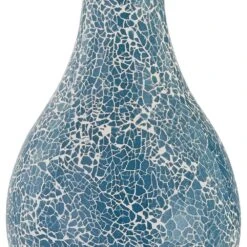 Denver 25.25 In. Green Coastal Glass Bedroom Living Room Bedside Desk Nightstand Table Lamps USB Port Set Of 2 -Lamp Parts maxax lamp sets t104 gn fa 1000