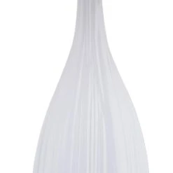 31 In. White Modern Ceramic Bedroom Living Room Bedside Desk Nightstand Tall Table Lamps (Set Of 2) -Lamp Parts maxax lamp sets t129 wh 1f 1000