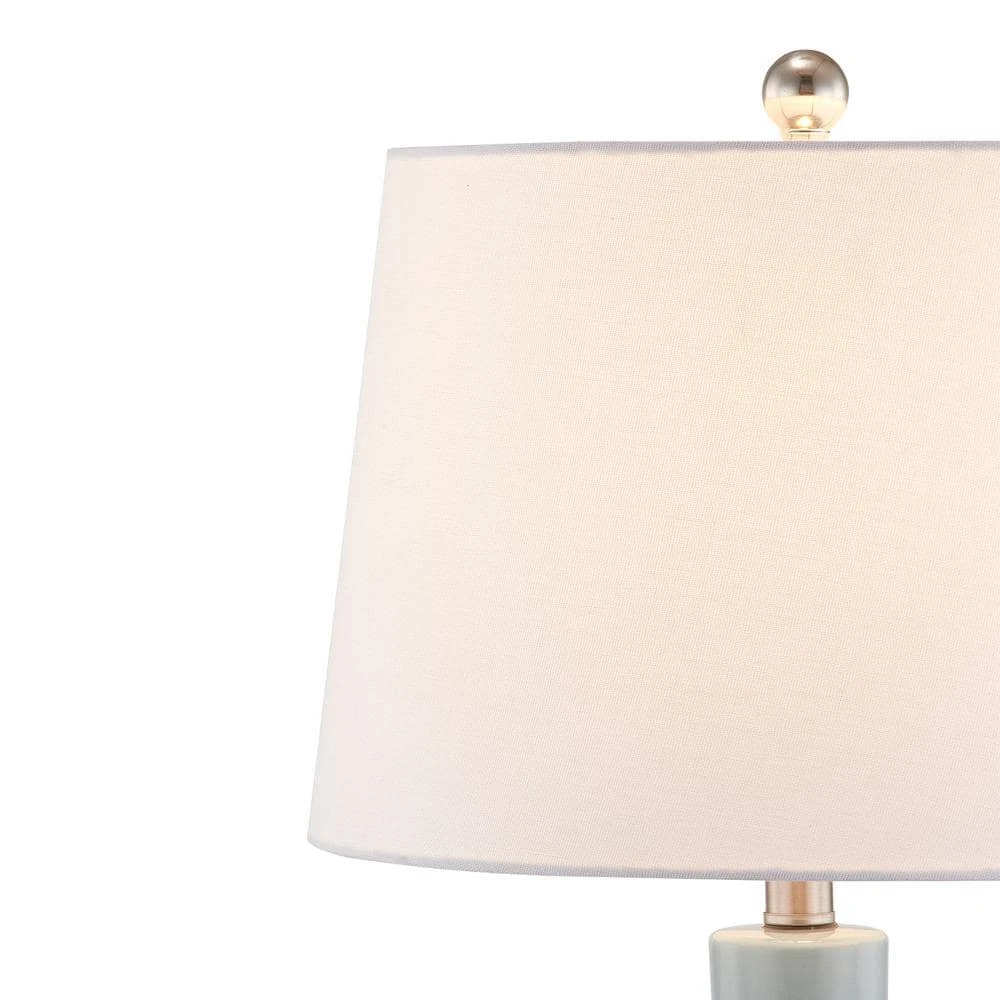 Sacramento 28.5 In. Blue Coastal Dimmable Ceramic Bedroom Living Room Bedside Desk Tall Table Lamps USB Port Set Of 2 7 Sacramento 28.5 In. Blue Coastal Dimmable Ceramic Bedroom Living Room Bedside Desk Tall Table Lamps USB Port Set Of 2 - Image 5